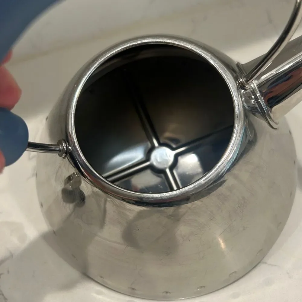 Alessi 9093 Bird Whistle Kettle: Michael Graves Stainless Steel Teapot